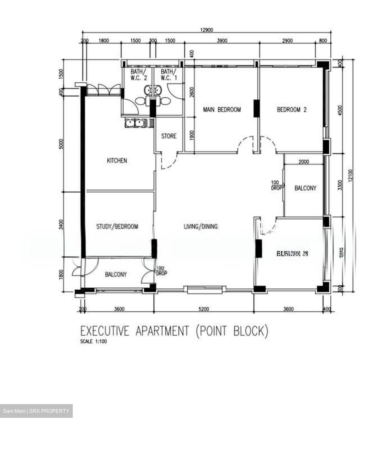 Blk 342 Choa Chu Kang Loop (Choa Chu Kang), HDB Executive #546850051